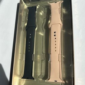 APPLE WATCH Silicone Bands Set | Series 1-7 | Fits 42,44,45mm